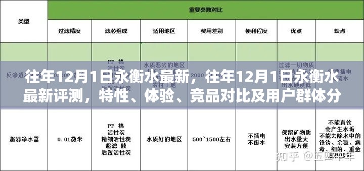 往年12月1日永衡水最新評測，特性、體驗、競品對比及用戶群體深度解析