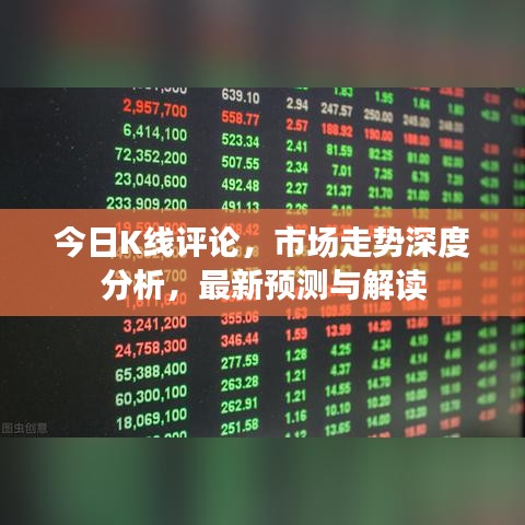 今日K線評(píng)論，市場(chǎng)走勢(shì)深度分析，最新預(yù)測(cè)與解讀