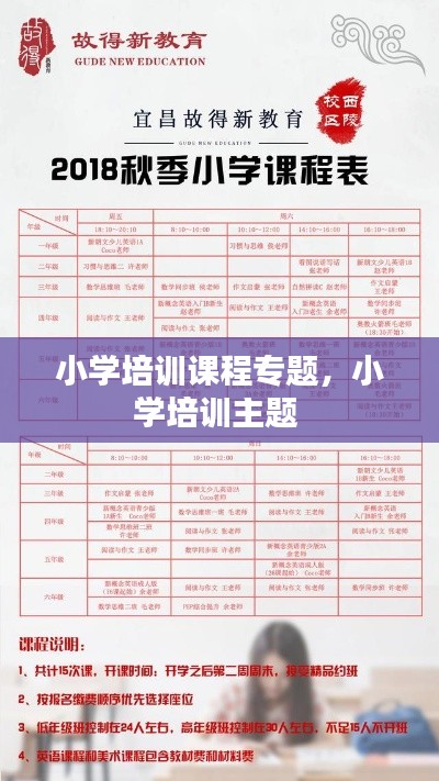 小學(xué)培訓(xùn)課程專題，小學(xué)培訓(xùn)主題 